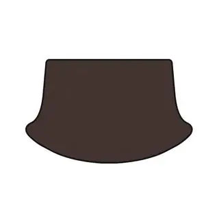 Tapis de coffre en caoutchouc Carsuit (Marron)
