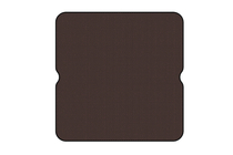 Honda Pilot 2015-2022 Tapis de coffre en caoutchouc Carsuit (sans 3e rangée, marron) photo 1