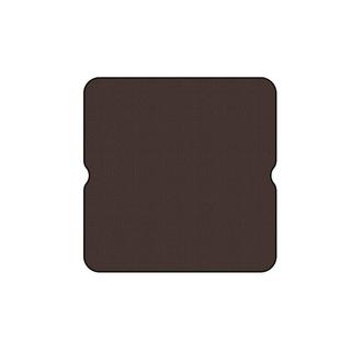 Tapis de coffre en caoutchouc Carsuit (sans 3e rangée, marron) photo 1