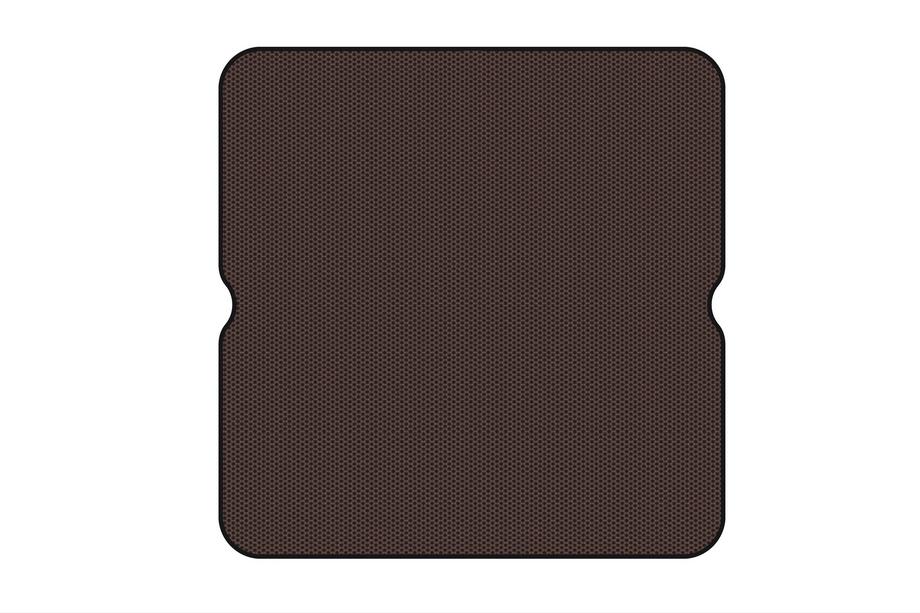 Honda Pilot 2015-2022 Tapis de coffre en caoutchouc Carsuit (sans 3e rangée, marron) Image
