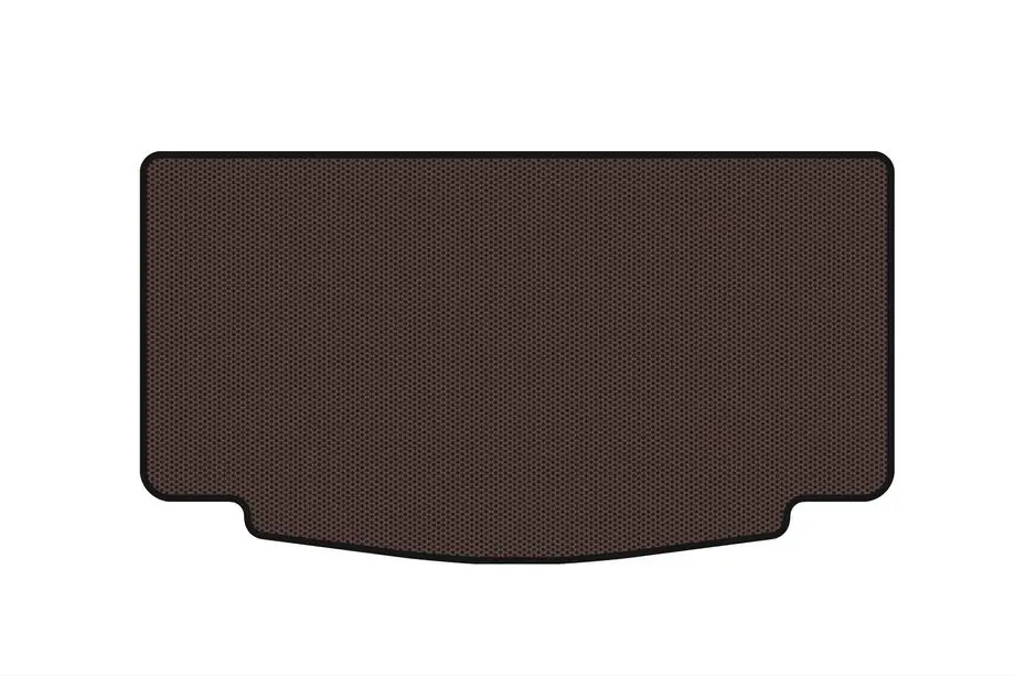 Hyundai I-10 2014-2017 Tapis de coffre en caoutchouc Carsuit (HB, marron) Photo 1