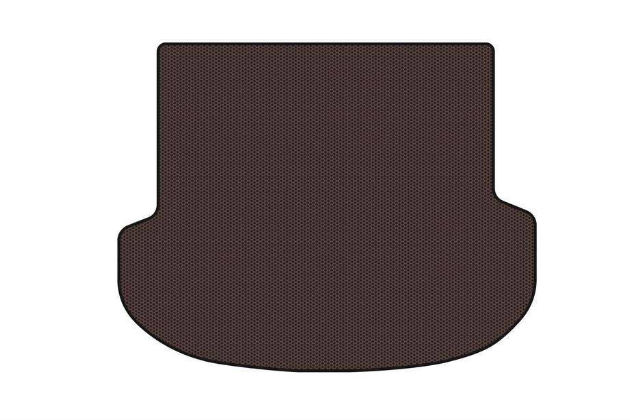 Hyundai Santa Fe 4 2018-2023 Tapis de coffre en caoutchouc Carsuit (2020-2023, marron) Photo 1
