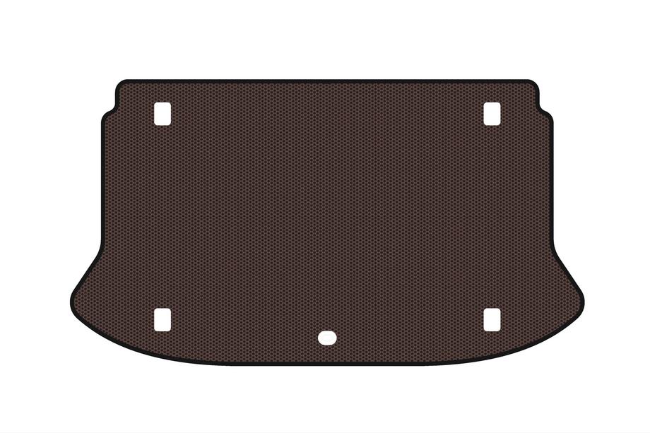 Hyundai Venue 2019- Tapis de coffre en caoutchouc Carsuit (Marron) Photo 1