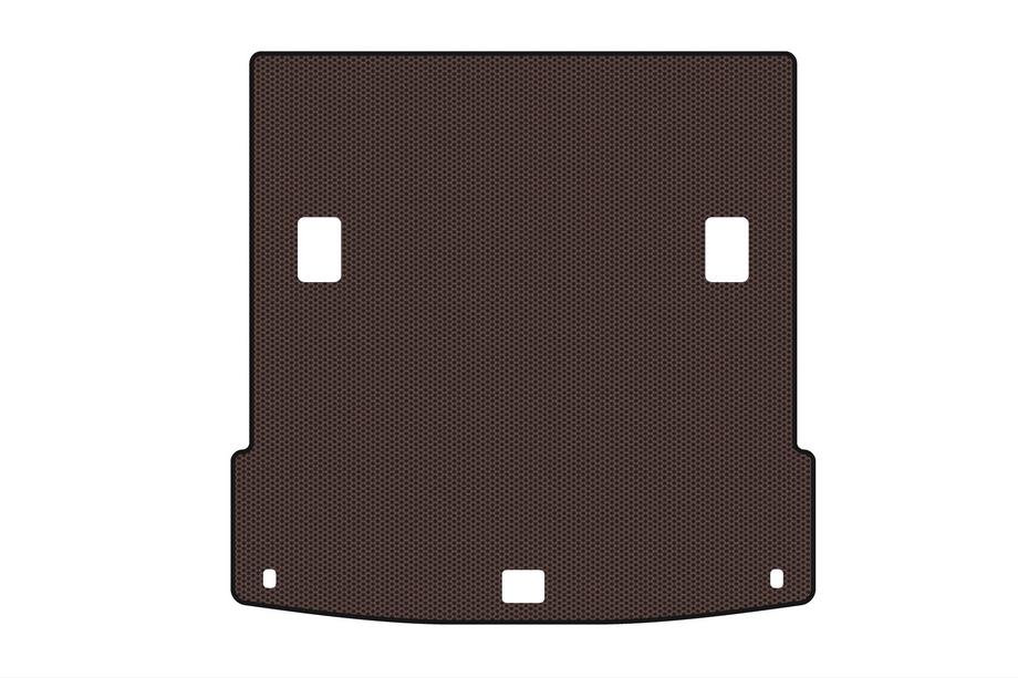 Kia Mohave 2008-2016 Tapis de coffre en caoutchouc Carsuit (Marron) Image