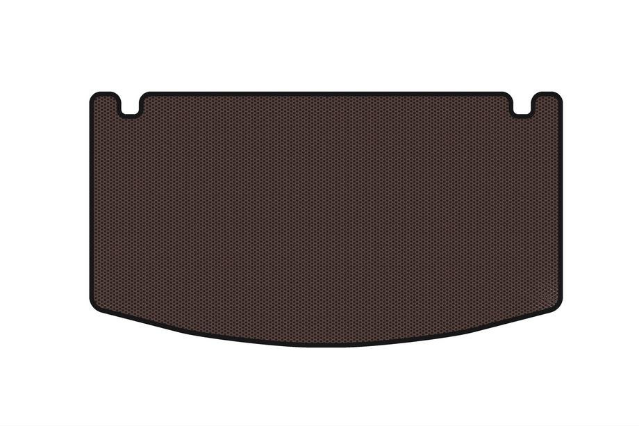Kia Picanto 2004-2011 Tapis de coffre en caoutchouc Carsuit (2009-2011, HB, marron) Image