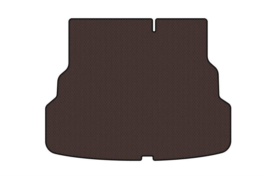 Kia Rio 2012-2017 Tapis de coffre en caoutchouc Carsuit V2 (SD, marron) Photo 1