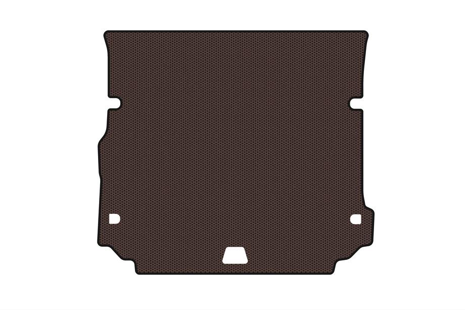 Land Rover Discovery III 2004–2009 Tapis de coffre en caoutchouc Carsuit V2 (Marron) Photo 1