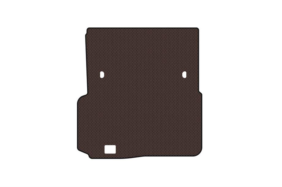 Maserati Quattroporte 2013-2023 Tapis de coffre en caoutchouc Carsuit (SD, marron) Photo 1