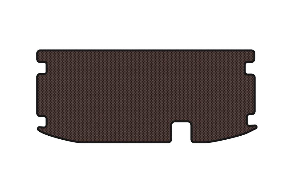 Mercedes R-class W251 2005-2017 Tapis de coffre en caoutchouc Carsuit (Marron) Photo 1