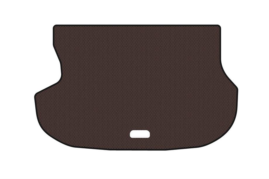 Mitsubishi Outlander 2001-2006 Tapis de coffre en caoutchouc Carsuit (Marron) Photo 1