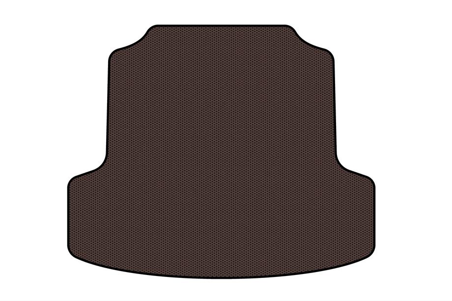 Nissan Altima 2012-2018 Tapis de coffre en caoutchouc Carsuit (SD, marron) Image