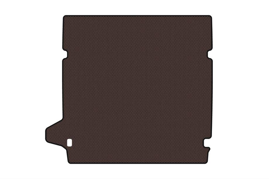 Nissan Pathfinder R51 2005-2014 Tapis de coffre en caoutchouc Carsuit (jusqu’à la 2e rangée, marron) Photo 1