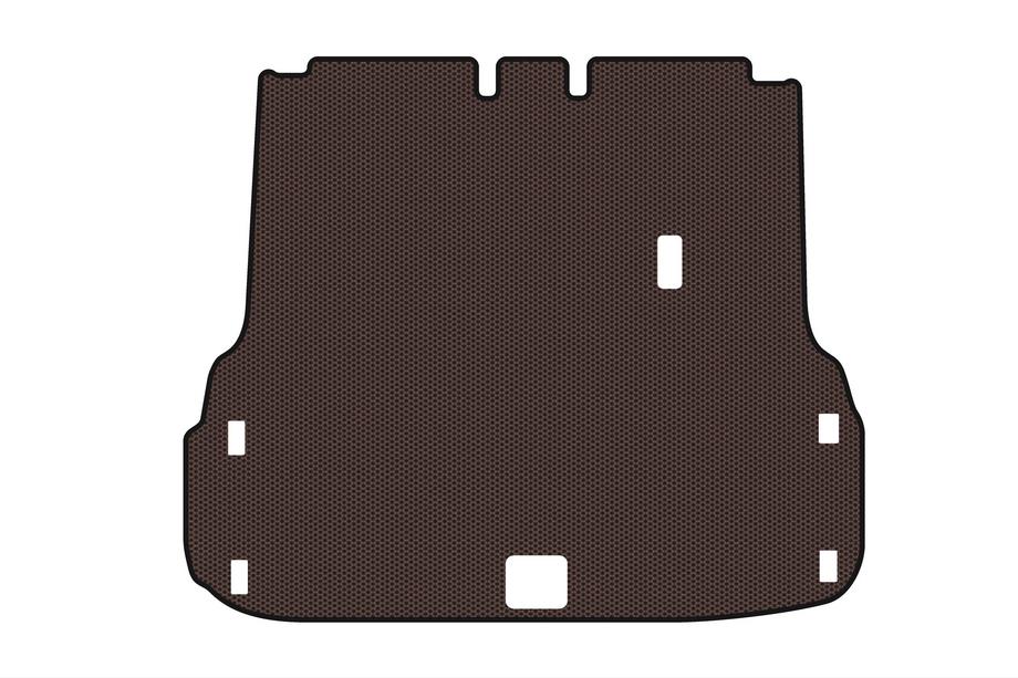 Nissan Pathfinder R52 2012-2021 Tapis de coffre en caoutchouc Carsuit (Marron) Photo 1