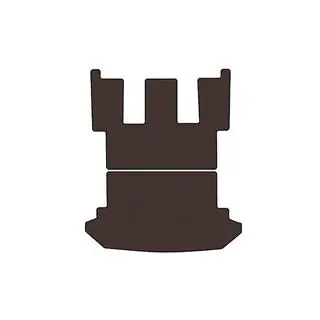 Tapis de coffre en caoutchouc Carsuit (Marron) photo 1