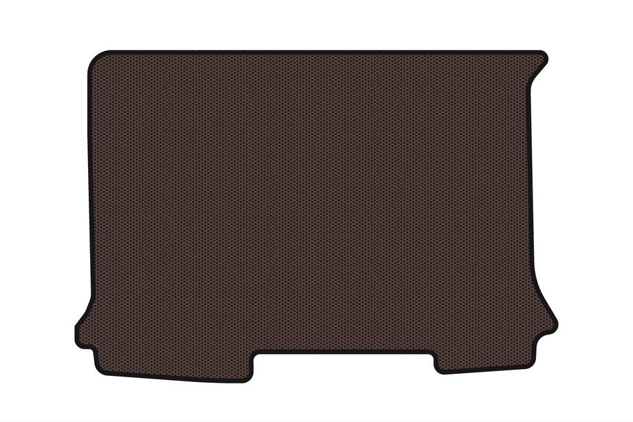 Peugeot Partner 1996-2008 Tapis de coffre en caoutchouc Carsuit (Marron) Photo 1