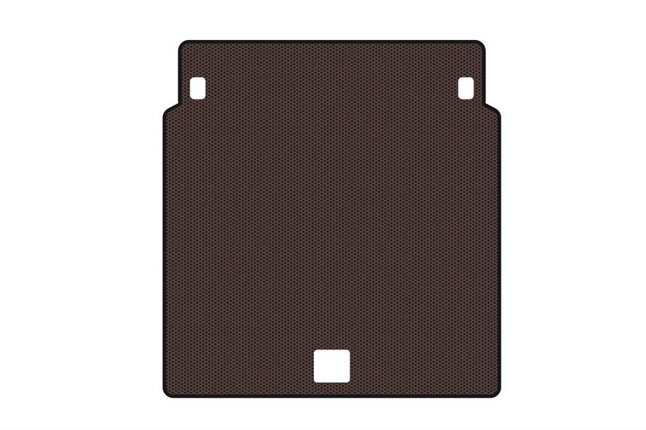 Porsche Panamera 2009-2016 Tapis de coffre en caoutchouc Carsuit (2009-2013, Coupé, 4 portes, marron) Photo 1
