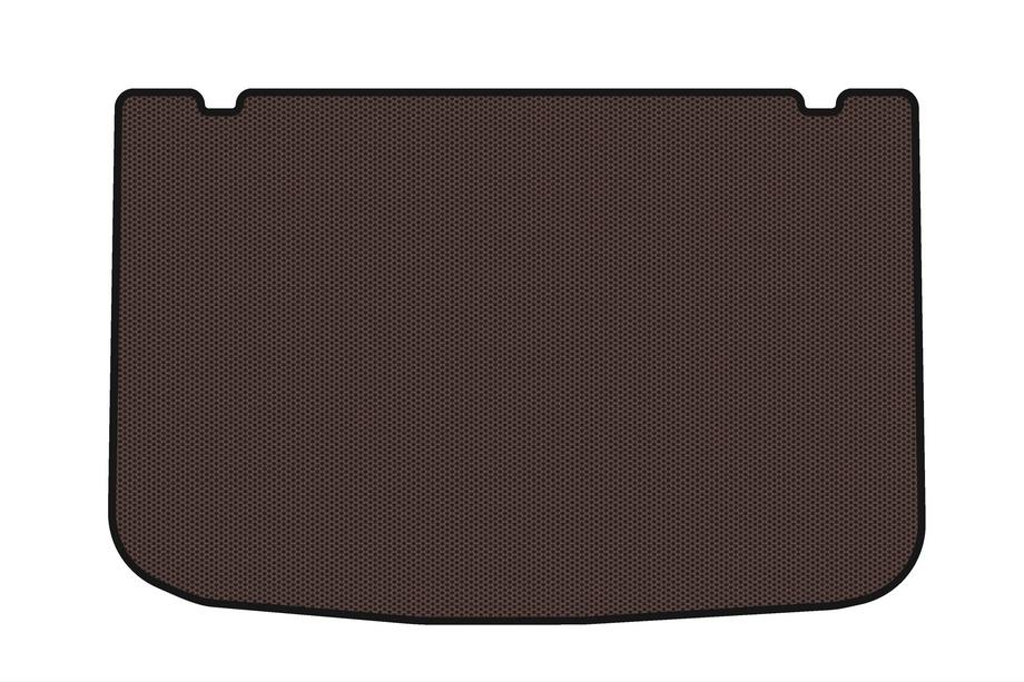 Renault Clio IV 2012-2019 Tapis de coffre en caoutchouc Carsuit (2012-2016, HB, 5 portes, marron) Image