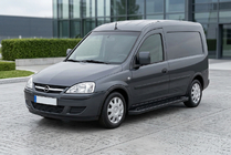 Opel Combo 2002–2012 Marchepieds Latéraux Allmond Black (2 pcs, Aluminium) photo 1