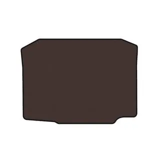 Tapis de coffre en caoutchouc Carsuit (2010-2012, HB, 5 portes, marron) photo 1