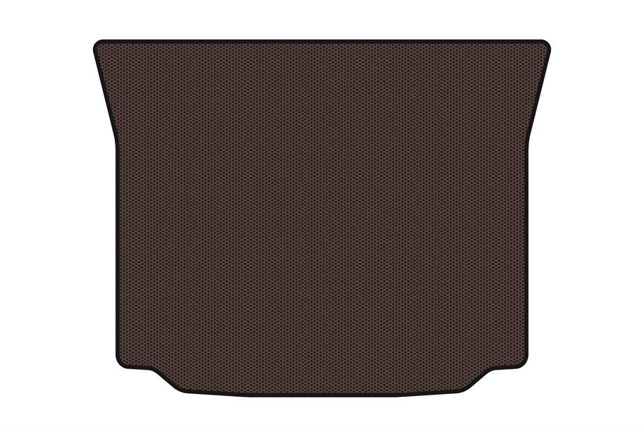Skoda Roomster 2006-2015 Tapis de coffre en caoutchouc Carsuit (Marron) Photo 1