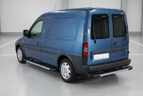Opel Combo 2002–2012 Marchepieds Latéraux RedLine V1 (2 pcs, Aluminium) photo 1