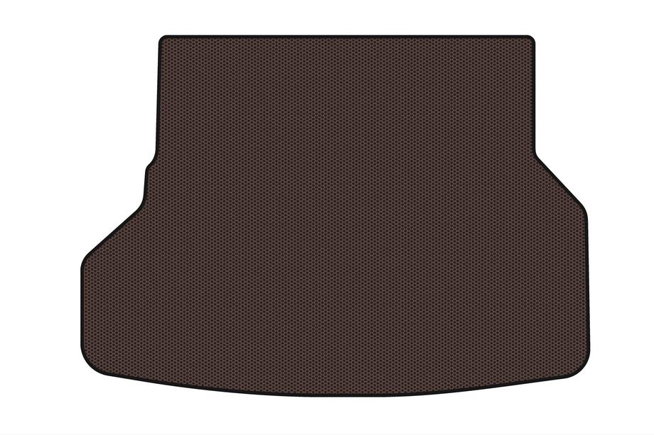 Toyota Highlander 2008-2013 Tapis de coffre en caoutchouc Carsuit (Marron) Photo 1