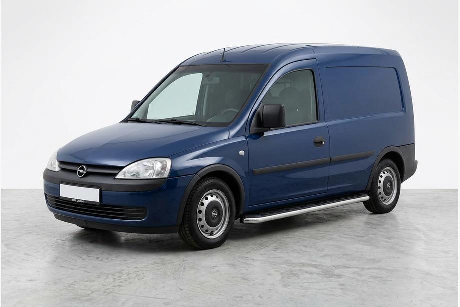 Opel Combo 2002–2012 Marchepieds Latéraux Maydos V1 (2 pcs, Aluminium & Inox) Image