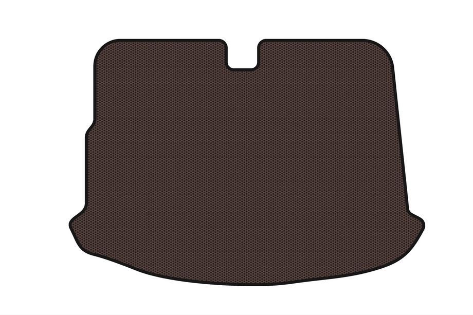 Volkswagen Scirocco 2008-2017 Tapis de coffre en caoutchouc Carsuit (HB, 3 portes, marron) Photo 1