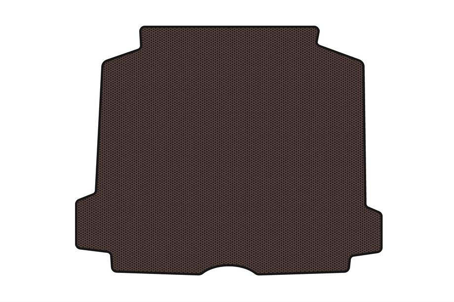 Volvo S60 2000-2009 Tapis de coffre en caoutchouc Carsuit (SD, marron) Photo 1