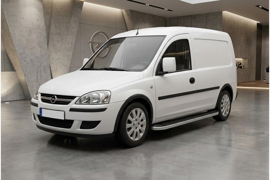 Opel Combo 2002–2012 Marchepieds Latéraux Tayga Grey (2 pcs, Aluminium) Image