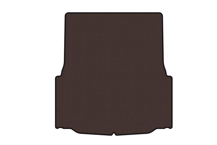 BMW 3 Series E46 1998-2006 Tapis de coffre en caoutchouc Carsuit (SD, marron) Photo 1