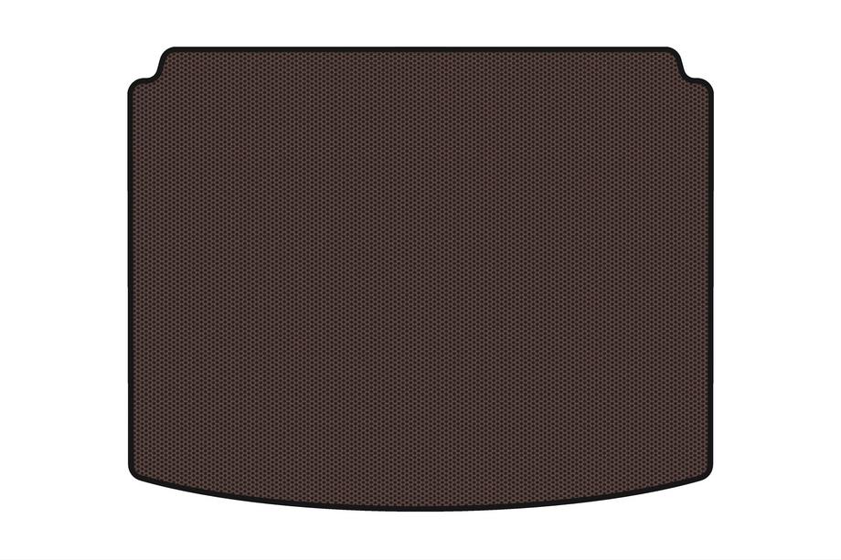 Citroen C-4 2004-2010 Tapis de coffre en caoutchouc Carsuit (SD, marron) Photo 1