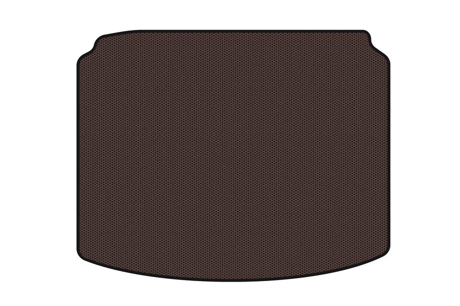 Citroen C-4 2004-2010 Tapis de coffre en caoutchouc Carsuit (HB, 5 portes, Restylé, marron) Photo 1