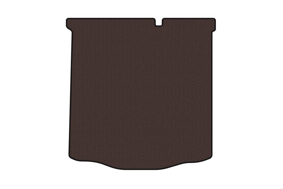 Citroen C-Elysee 2013-2022 Tapis de coffre en caoutchouc Carsuit (SD, Avant restylage, marron) Photo 1