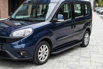 Opel Combo 2012-2018 Marchepieds Latéraux Bosphorus Black (2 pcs, Aluminium) photo 1