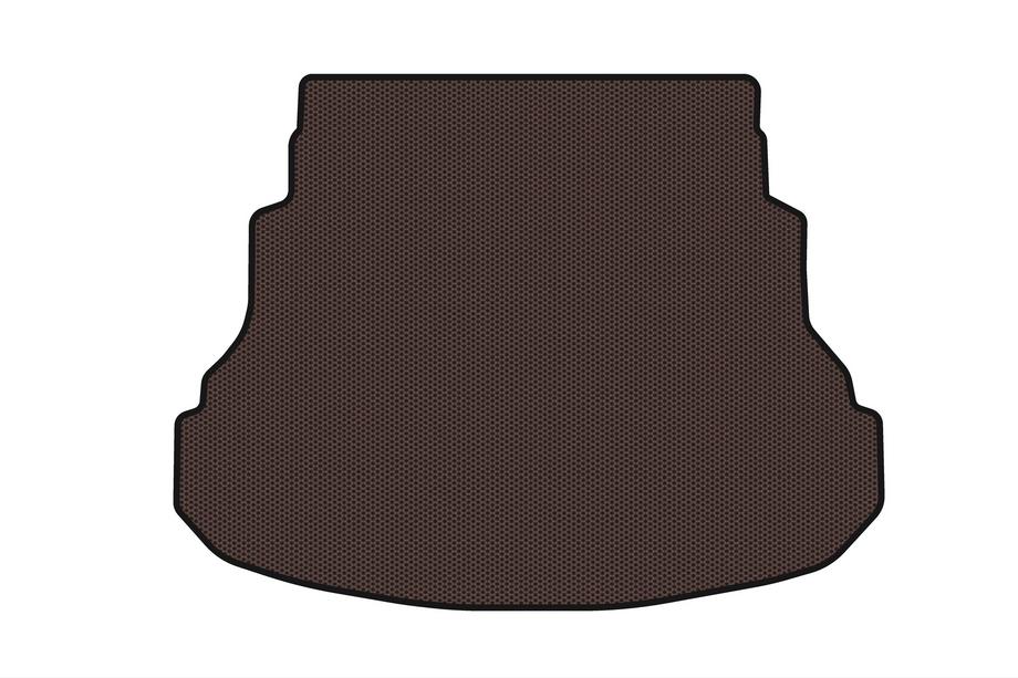 Hyundai Genesis DH 2013-2016 Tapis de coffre en caoutchouc Carsuit (Coupé, marron) Photo 1