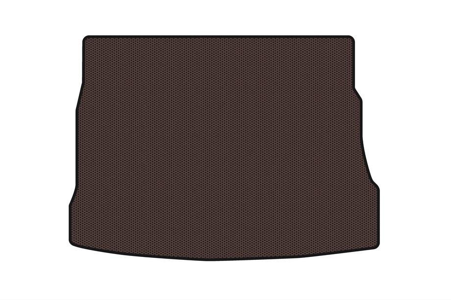 Kia Ceed 2007-2012 Tapis de coffre en caoutchouc Carsuit (2009-2012, HB, marron) Image