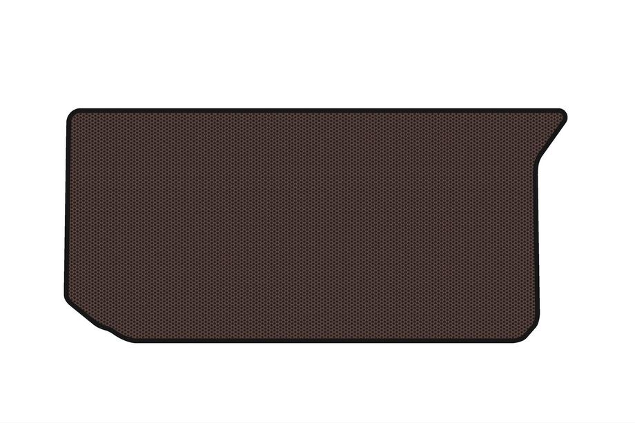 Smart 2007-2014 Tapis de coffre en caoutchouc Carsuit (Coupé, marron) Photo 1