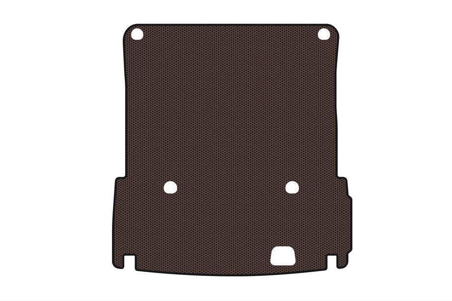 Mercedes GL/GLS class X166 2012-2019 Tapis de coffre en caoutchouc Carsuit (2012-2015, marron) Photo 1
