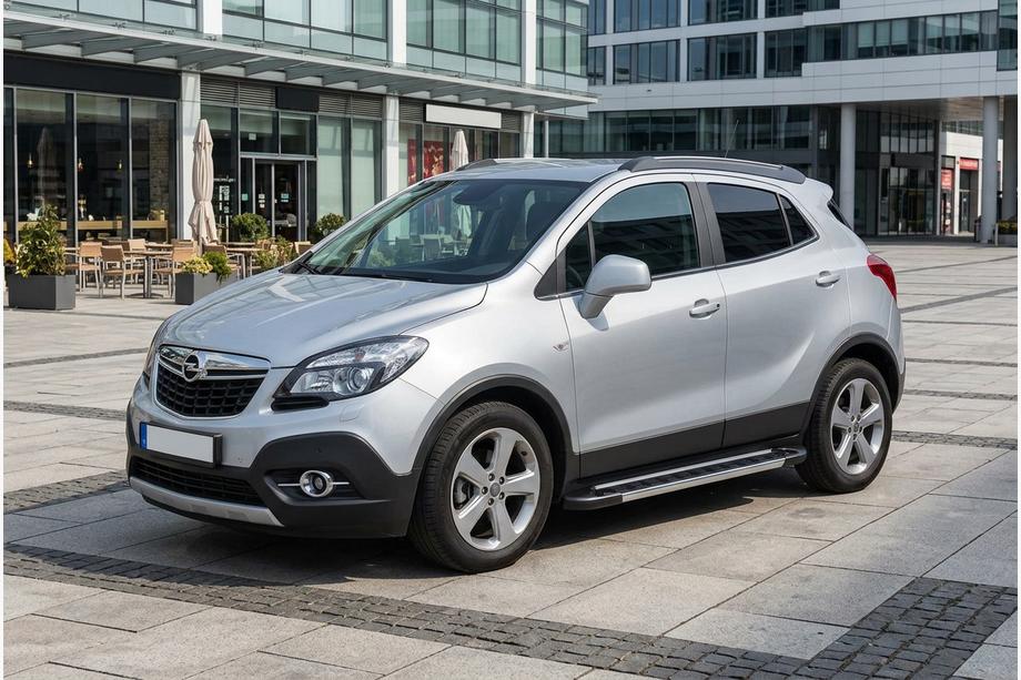 Opel Mokka 2012-2021 Marchepieds Latéraux RedLine V1 (2 pcs, Aluminium) Image