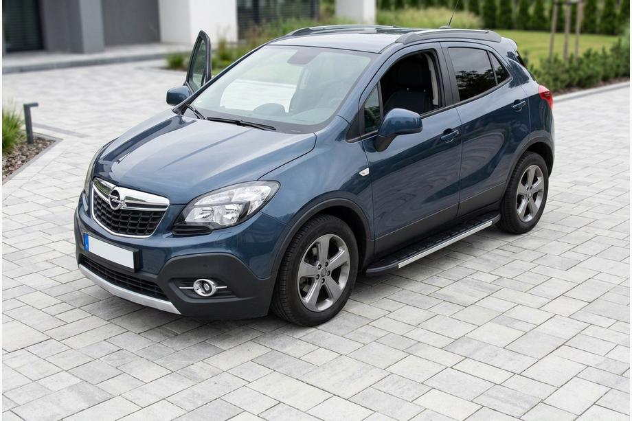 Opel Mokka 2012-2021 Marchepieds Latéraux Duru (2 pcs, Aluminium) Image