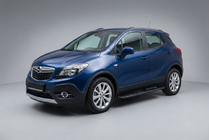 Opel Mokka 2012-2021 Marchepieds Latéraux Bosphorus Black (2 pcs, Aluminium) photo 1