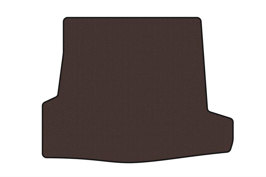 Skoda Superb 2001-2009 Tapis de coffre en caoutchouc Carsuit (2006-2009, SD, marron) Photo 1