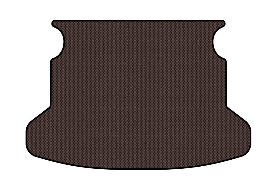 Toyota Corolla 2002-2007 Tapis de coffre en caoutchouc Carsuit (SD, marron) Image