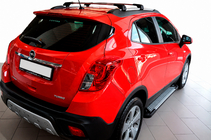 Opel Mokka 2012-2021 Marchepieds latéraux Allmond Grey (2 pcs, aluminium) photo 1
