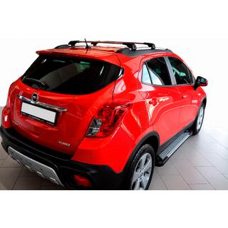 Marchepieds latéraux Allmond Grey (2 pcs, aluminium) Opel Mokka 2012-2021 photo 1