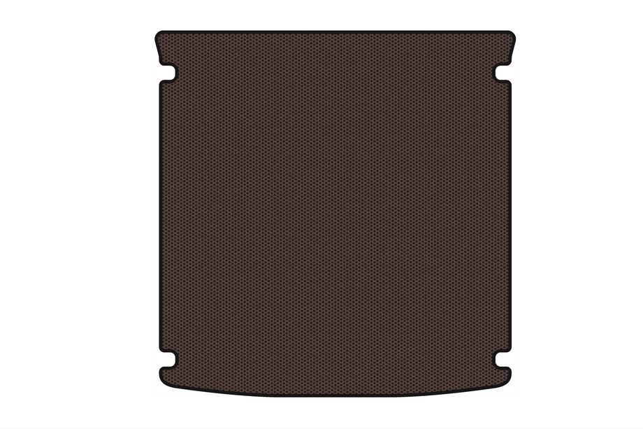 Audi Q8 2018- Tapis de coffre en caoutchouc Carsuit V-2 (Marron) Image