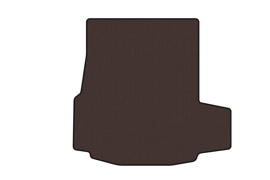 BMW Série 5 G30/G31 2017–2023 Tapis de coffre en caoutchouc Carsuit V-2 (pour G30, marron) Photo 1