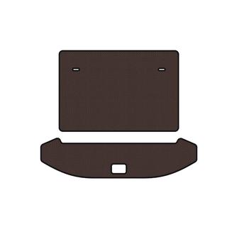 Tapis de coffre en caoutchouc Carsuit (3 rangées, marron) photo 1