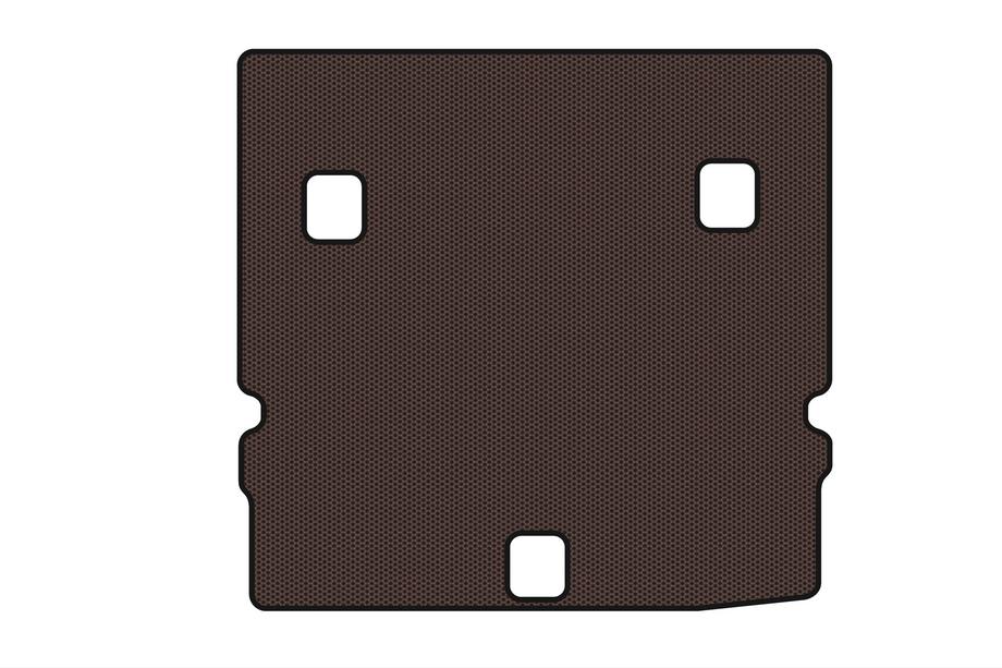 Chevrolet Orlando 2010-2018 Tapis de coffre en caoutchouc Carsuit V-2 (Marron) Photo 1